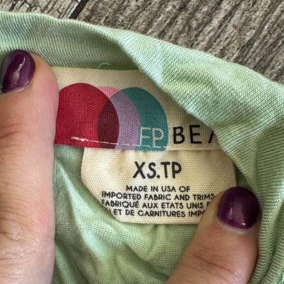 Free People Light Green Midi Skirt - Picture 2 of 15